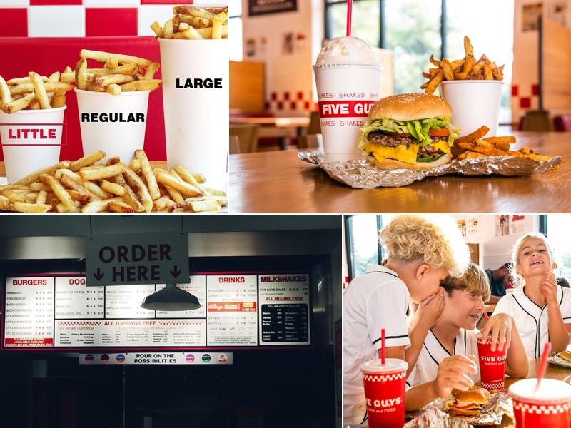 Five Guys Menu