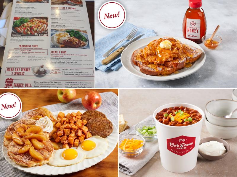 Bob Evans Menu