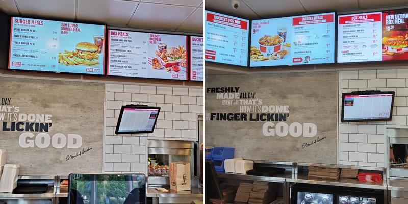 KFC Gainsborough - The Roseway Menu
