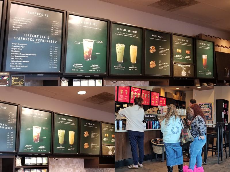 Starbucks Menu