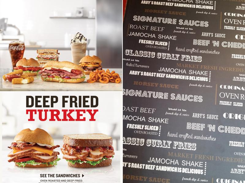 Arby's Menu