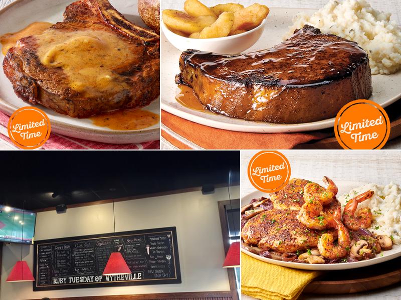 Ruby Tuesday Menu
