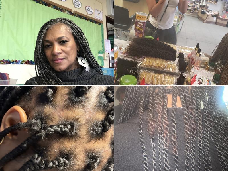 B S Amina Hair Braid