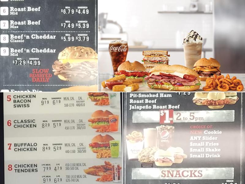 Arby's Menu