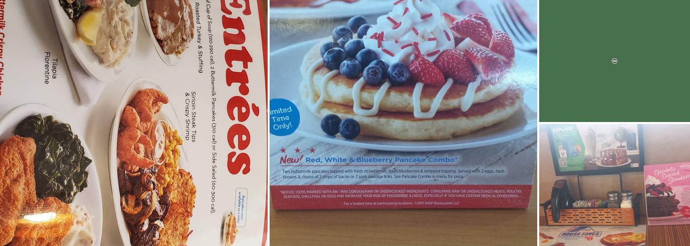 IHOP Menu