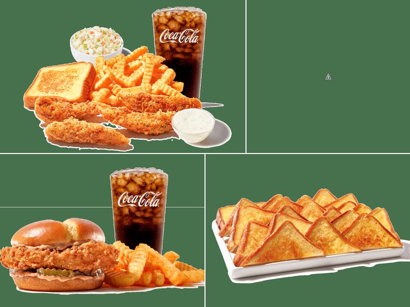 Zaxby's Chicken Fingers & Buffalo Wings Menu