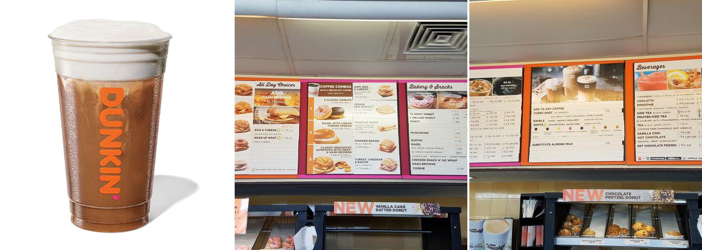 Dunkin' Menu