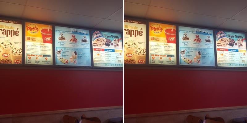 Dairy Queen (Treat) Menu