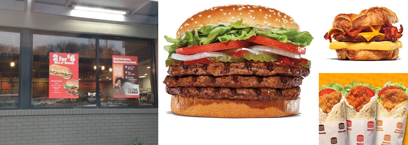 Burger King Menu