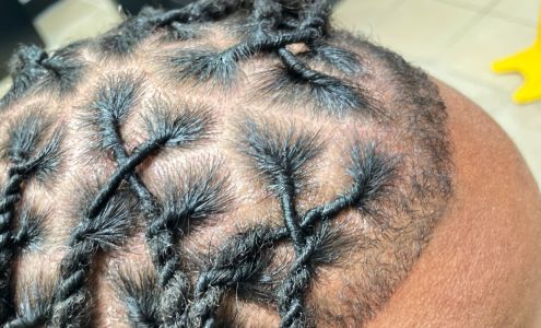 MS TEA Dreadlocks, Palm Roll, Retwist