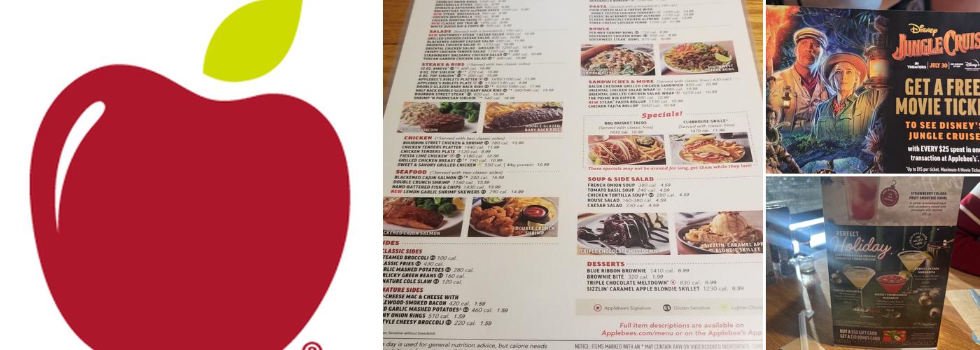 Applebee's Grill + Bar Menu