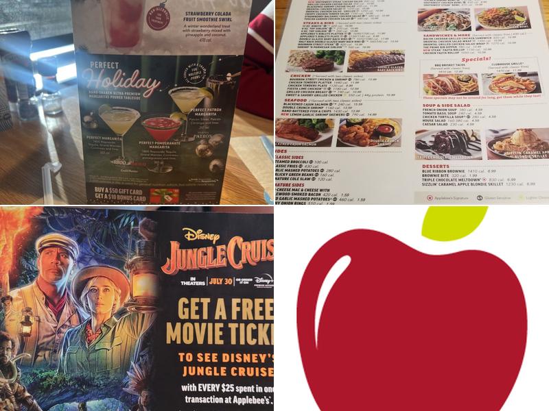 Applebee's Grill + Bar Menu