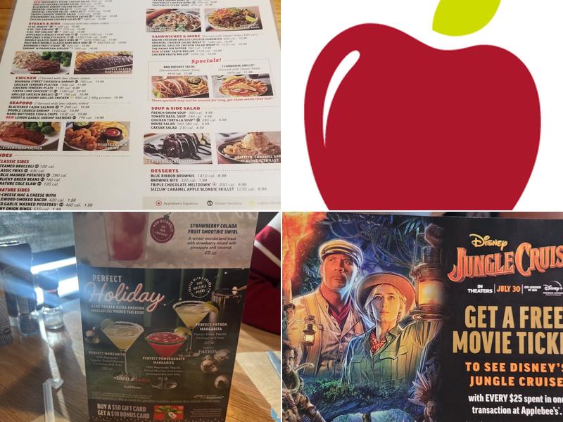 Applebee's Grill + Bar Menu