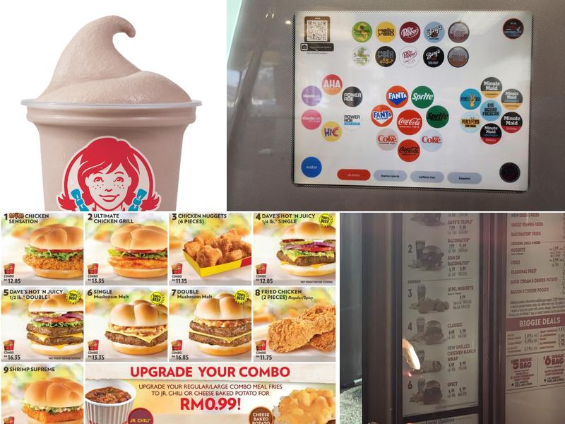 Wendy's Menu
