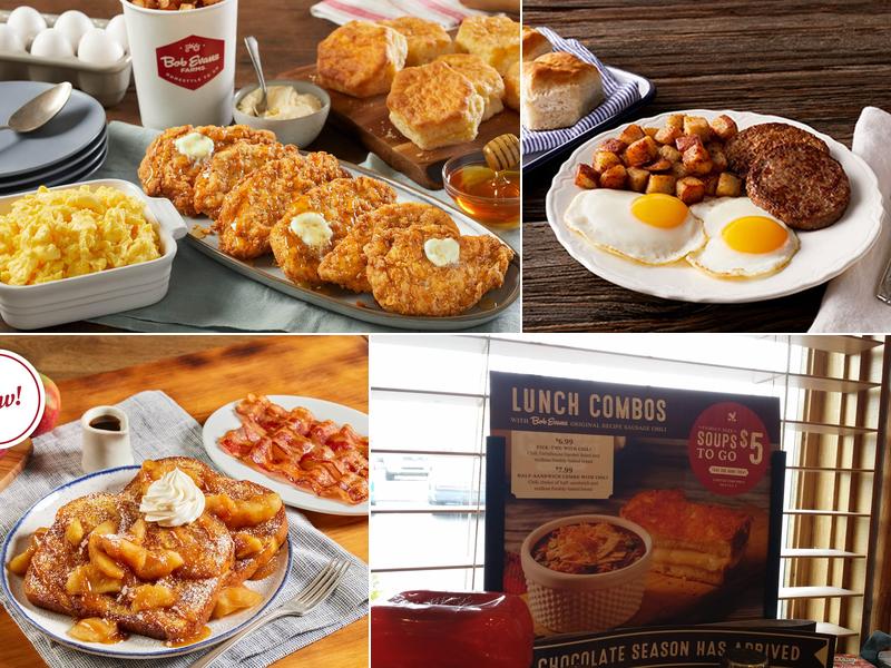 Bob Evans Menu