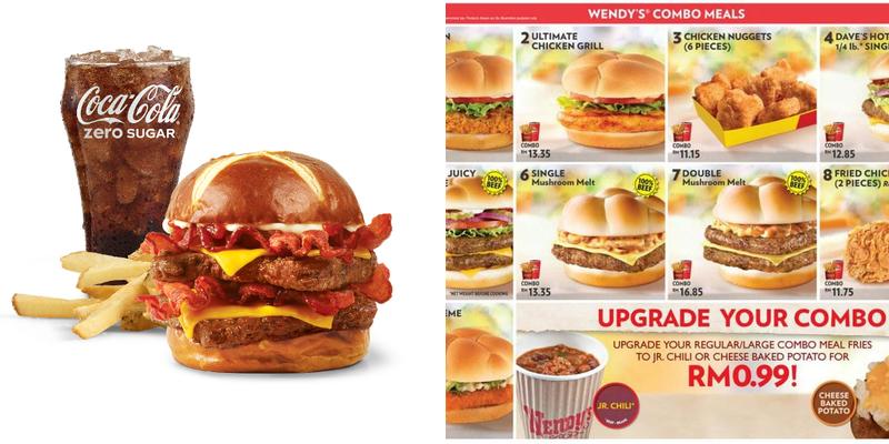 Wendy's Menu