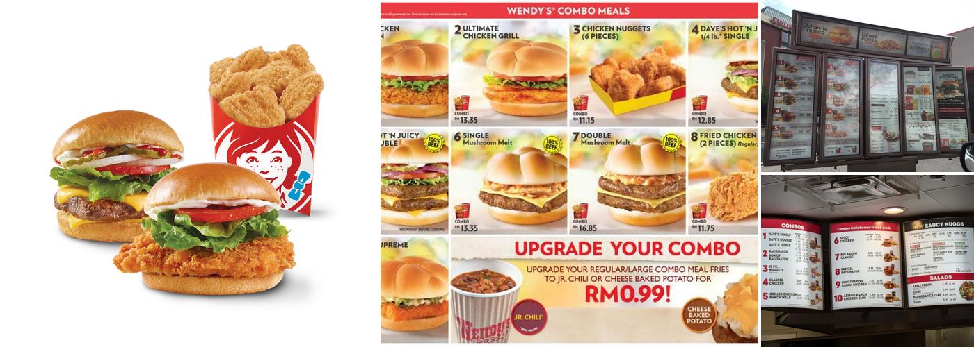 Wendy's Menu