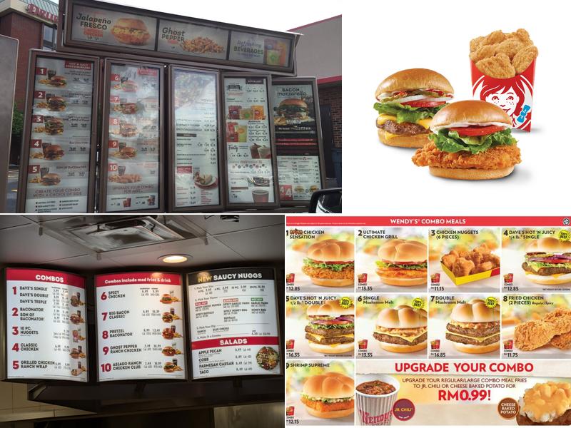 Wendy's Menu