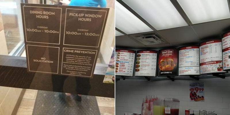 Wendy's Menu