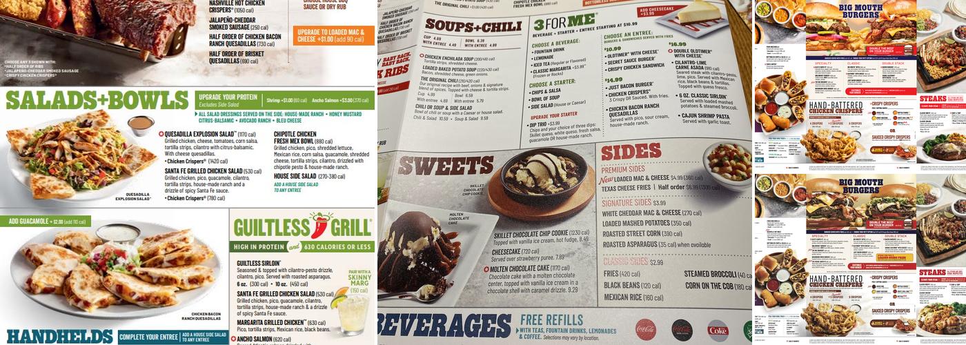 Chili's Grill & Bar Menu