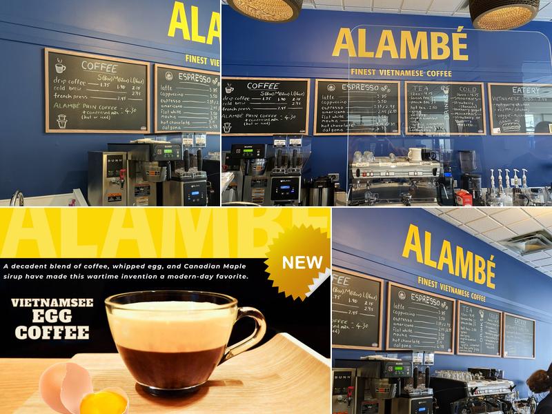 Alambé Coffee Menu