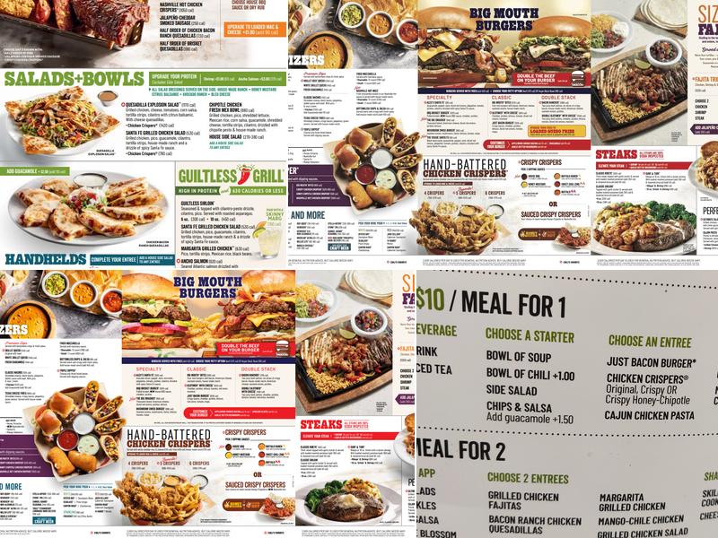 Chili's Grill & Bar Menu