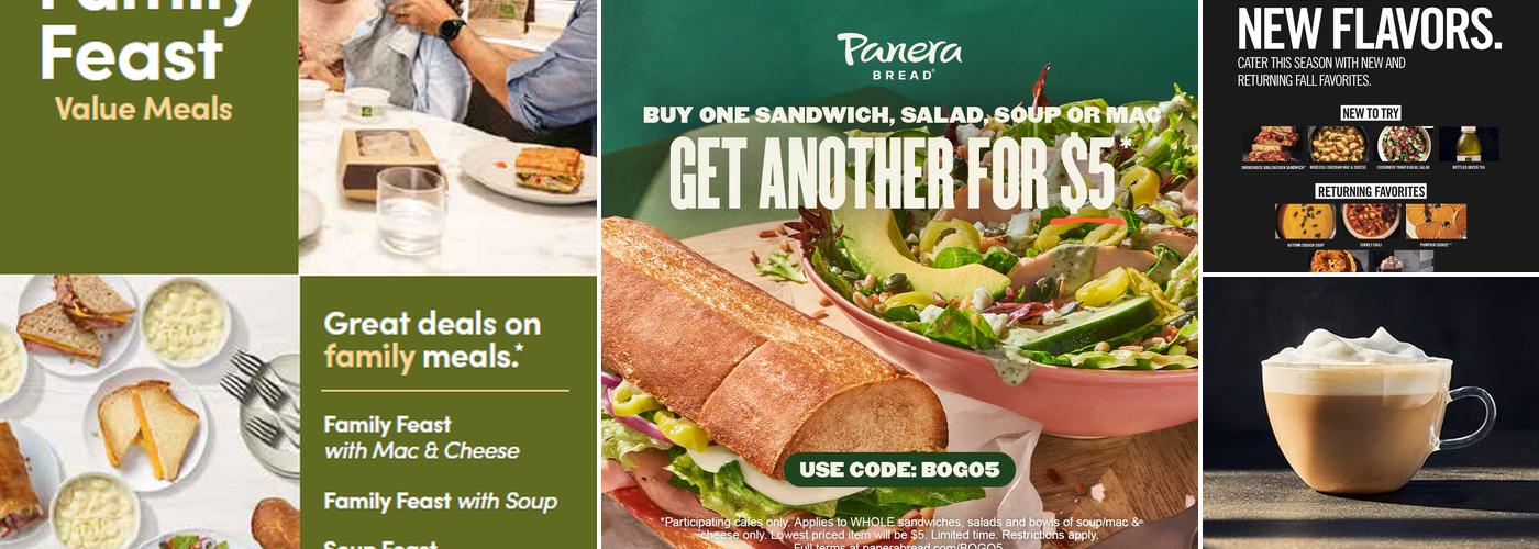 Panera Bread Menu