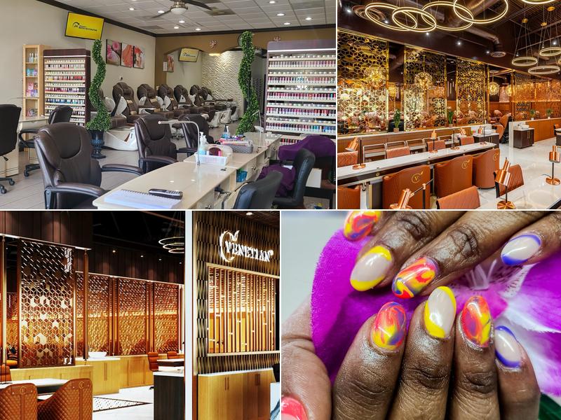 Venetian Nail Design ($25 Regular Pedicure)