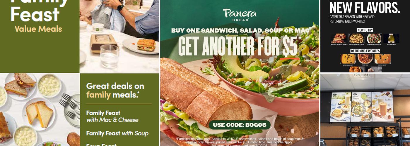 Panera Bread Menu