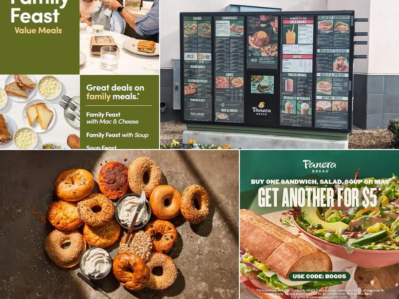 Panera Bread Menu
