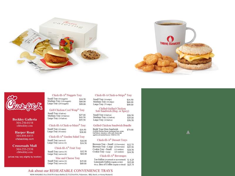 Chick-fil-A Menu