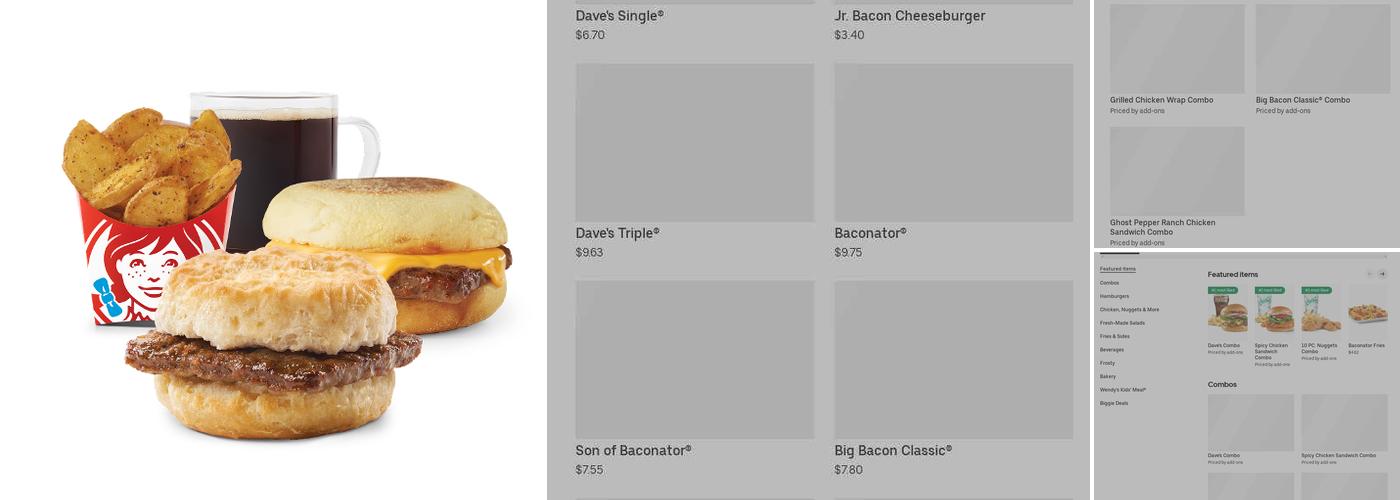 Wendy's Menu