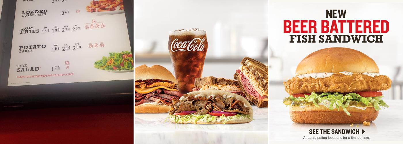 Arby's Menu