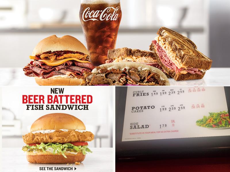 Arby's Menu
