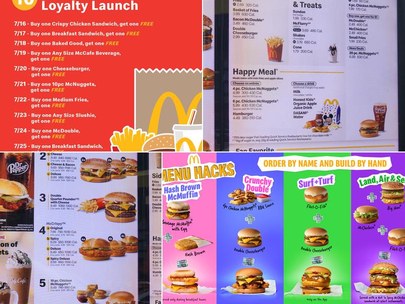 McDonald's Menu