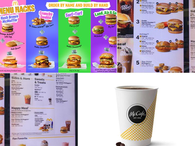 McDonald's Menu