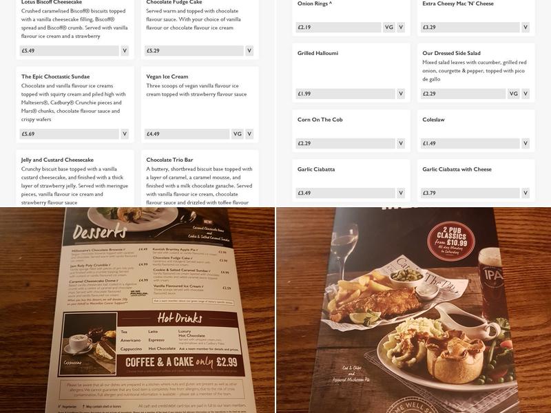 Jolly Scotchman Menu