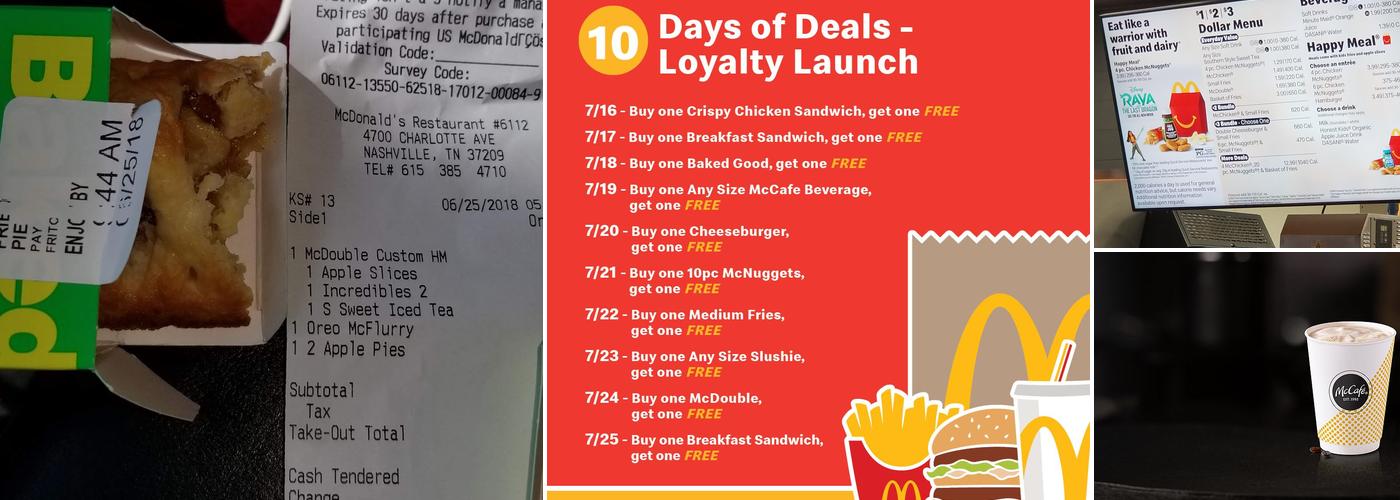 McDonald's Menu