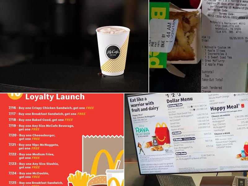 McDonald's Menu