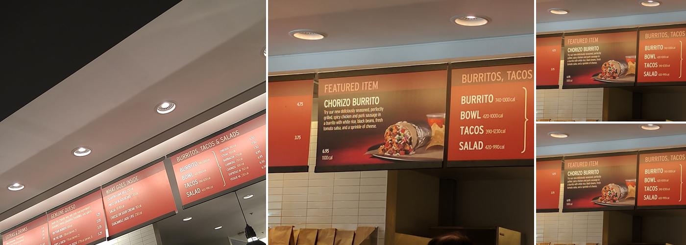 Chipotle Mexican Grill Menu
