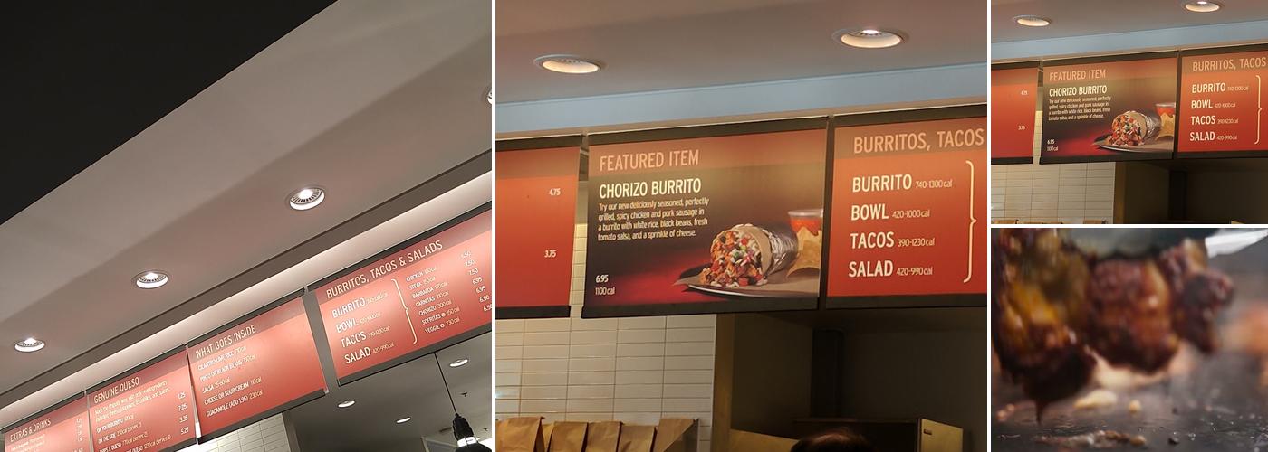 Chipotle Mexican Grill Menu
