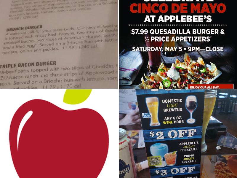 Applebee's Grill + Bar Menu