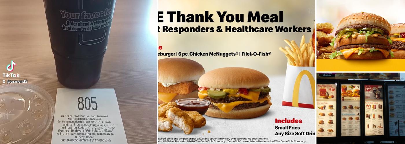 McDonald's Menu