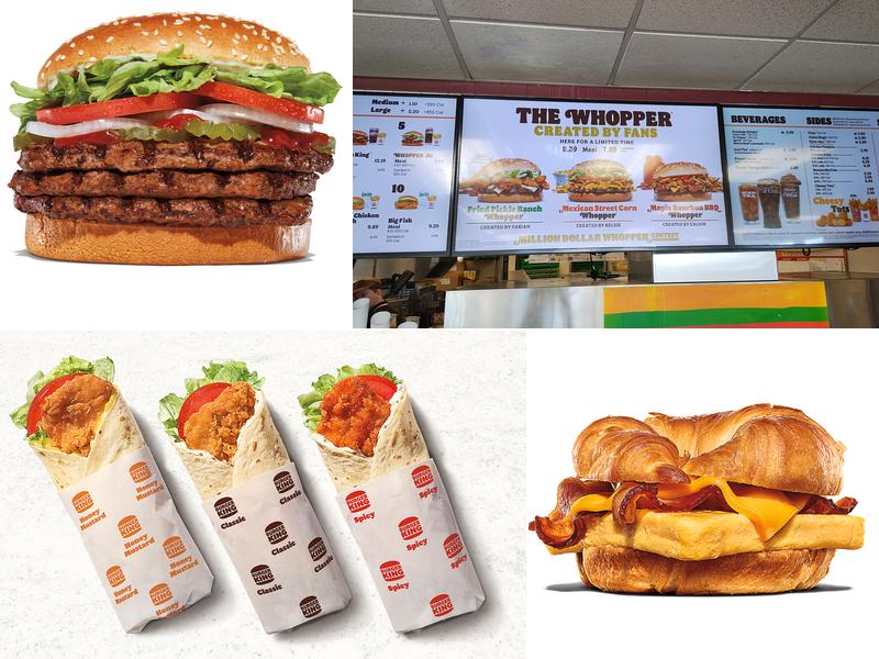 Burger King Menu