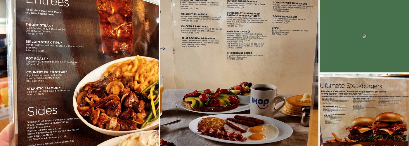 IHOP Menu