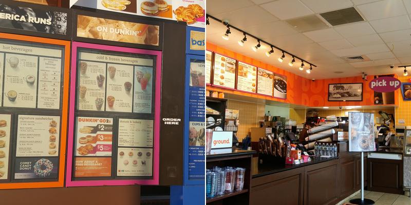 Dunkin' Menu