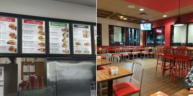Arby's Menu