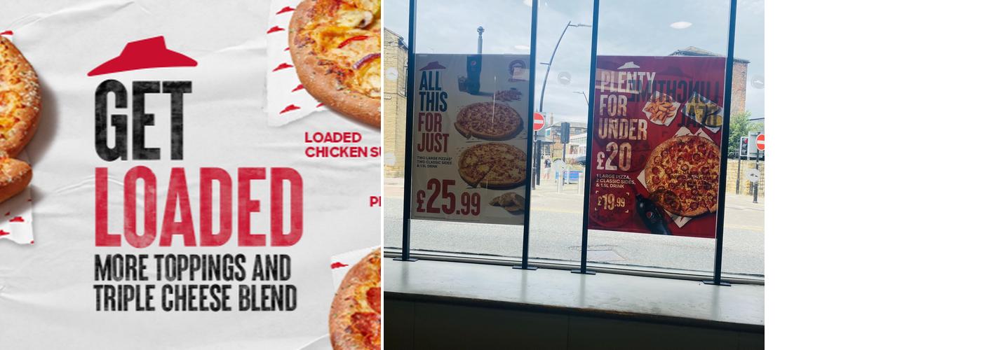 Pizza Hut Delivery Menu