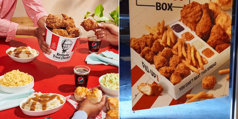 KFC Menu