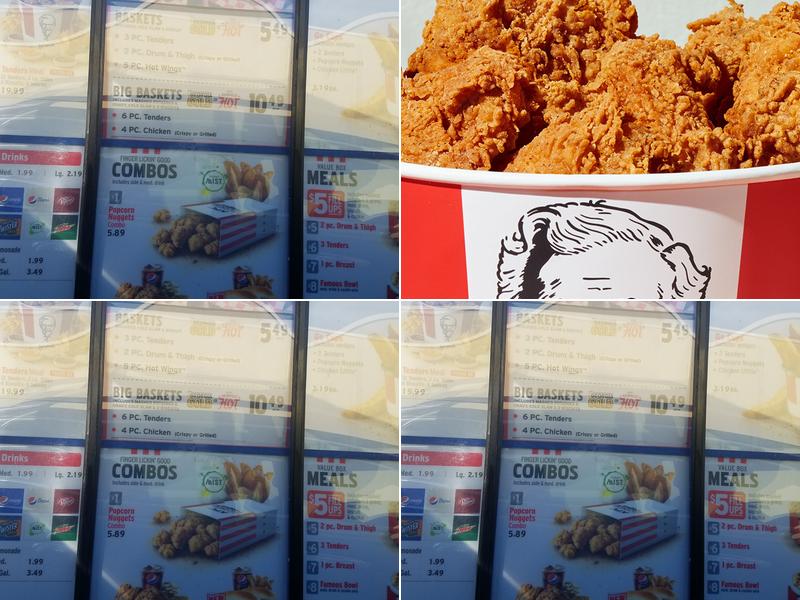 KFC Menu